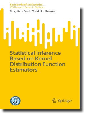 cover image of Statistical Inference Based on Kernel Distribution Function Estimators